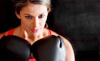 female boxing for weight loss