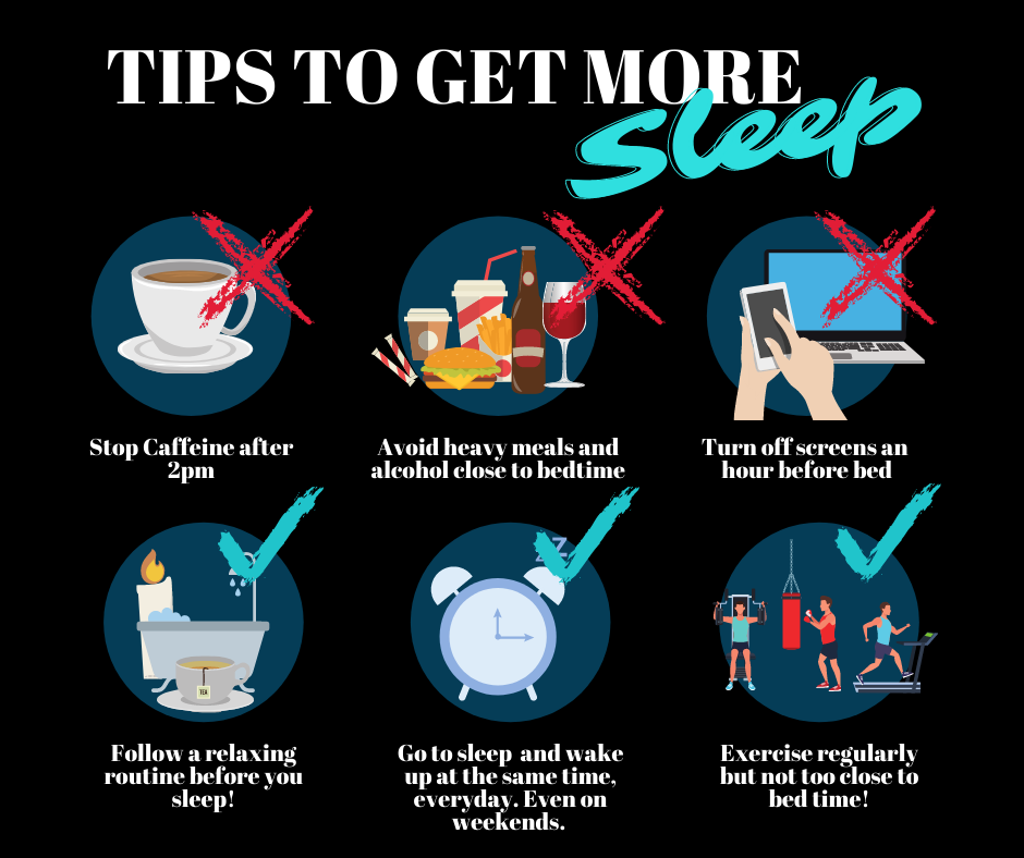 Tips to get more sleep